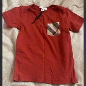 Boys Burberry Shirt
